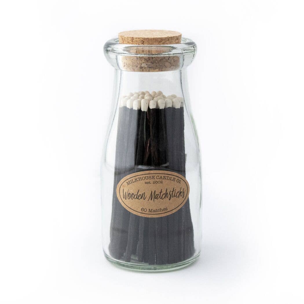 Milkhouse Candle Company - Matchsticks in a Milkbottle